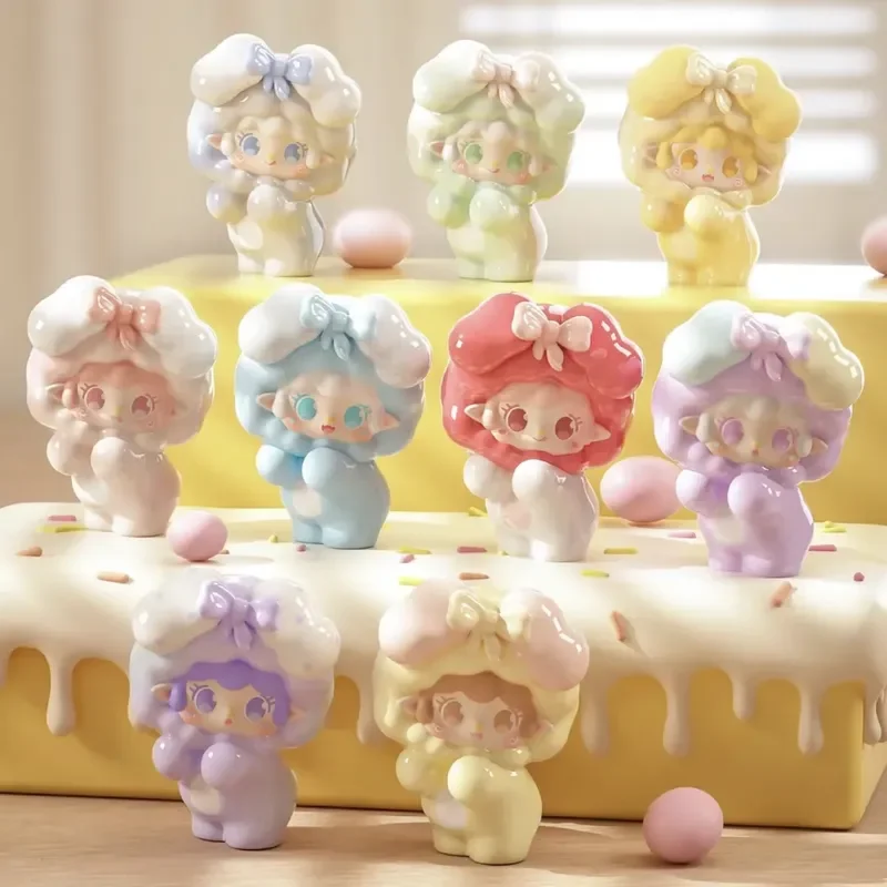 Yooki Nuevo y Original Candy Boom Mini Blind Box, Linda Mini Muñeca de Colección, Decoración de Escritorio, Regalo de Cumpleaños para Mujeres Jóvenes