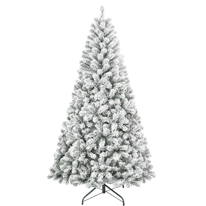 

7 cm leaf width thickened encrypted PVC flocking Christmas tree automatic tree Christmas decoration arrangement