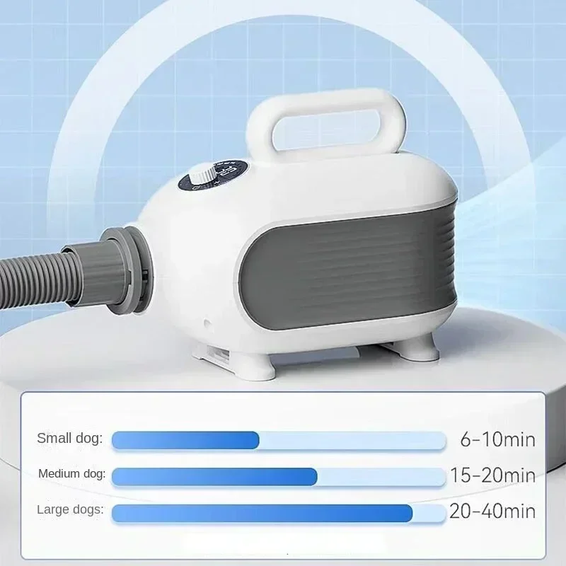 Quick Hair Dryer For Dogs And Cats, 2000W , With Hot Air, For Small, Medium Dogs