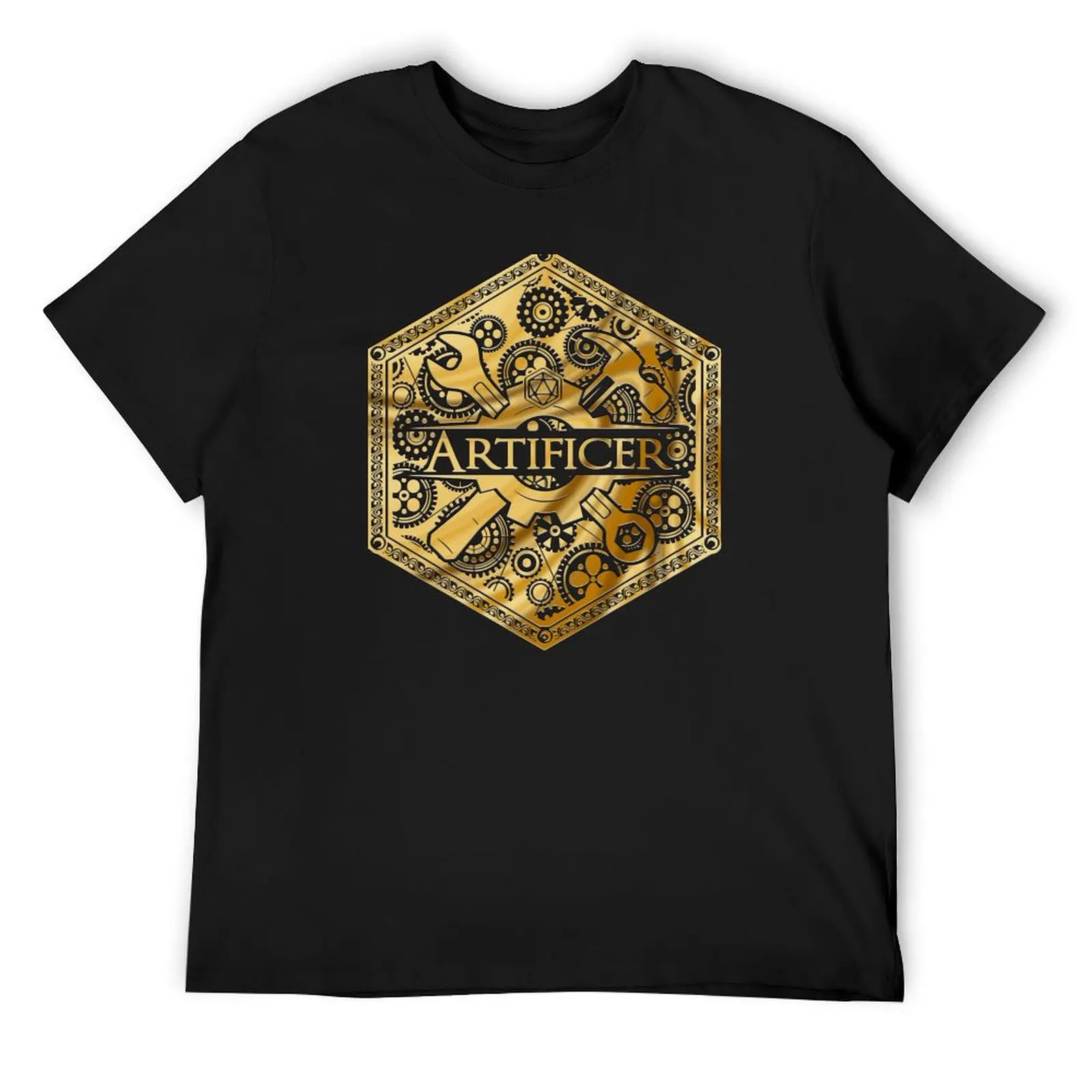 

DnD Class Emblem Artificer for role players gift T-Shirt blue archive graphics summer tops heavyweight t shirts for men