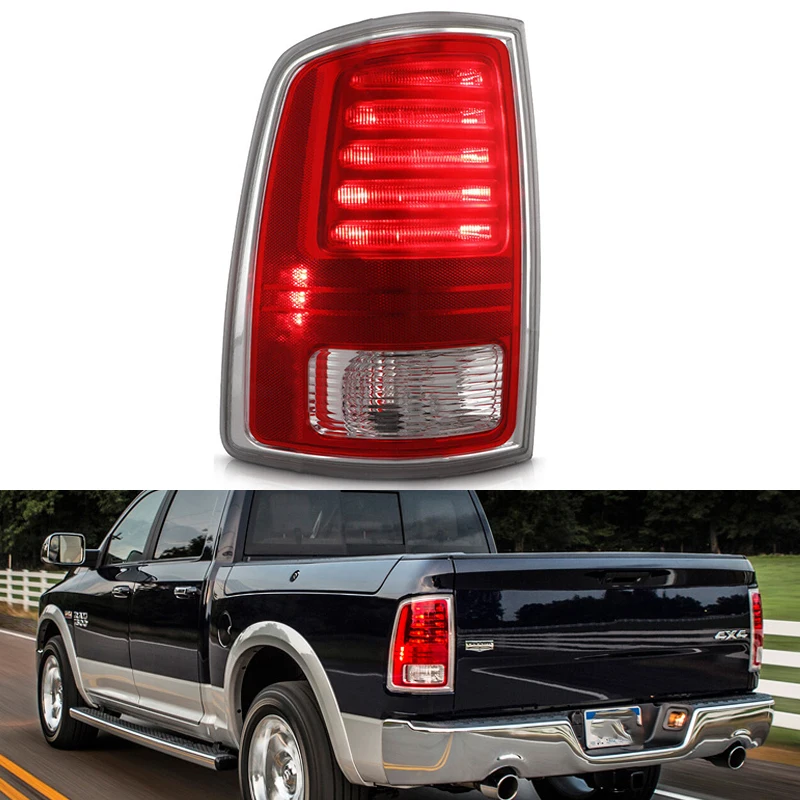 

For Dodge Ram 1500 2500 3500 2013-2018 Car LED Rear Tail Light Turn Signal Light Stop Brake Lamp Reverse Fog Lamp 68093078AC