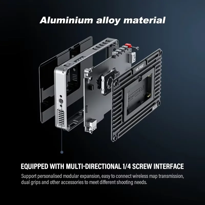 Viltrox DC-X3 DC-X2 4K Profissional Monitor Touch Screen Touch Screen Profissional Photographic HD FHD Portable Camera Monitor