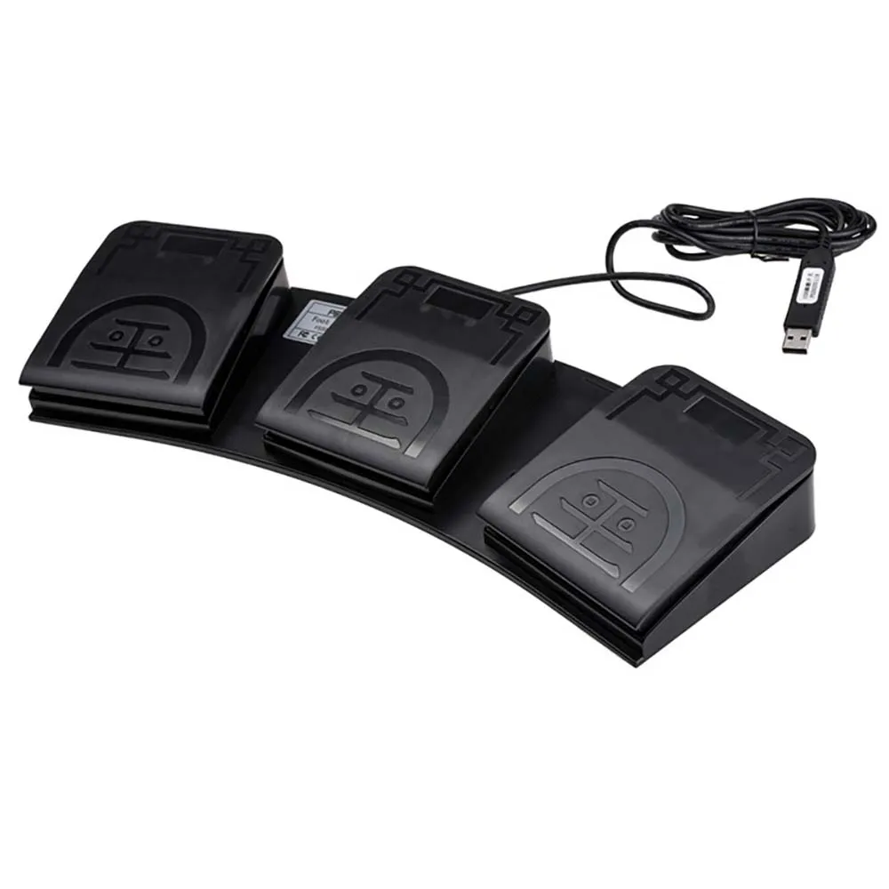 MIDI USB Foot Pedal Control Switch PC Game Pad Pre-Program Keyboard Mouse Adapter Computer Multimedia String Ultrasound Image