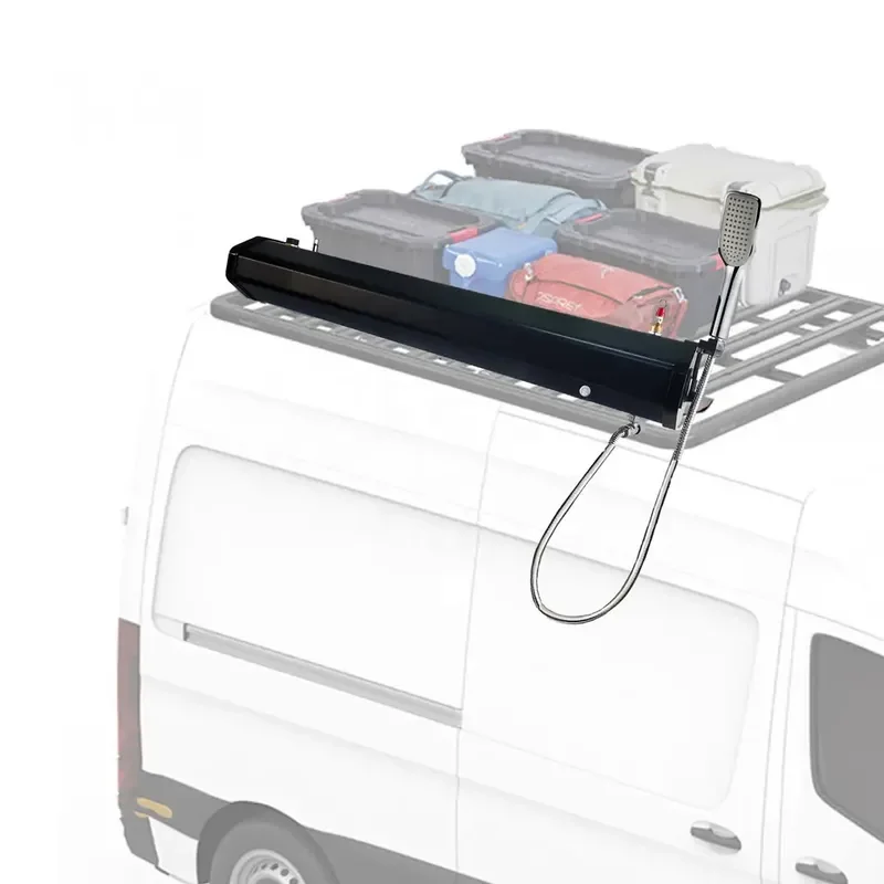 20L Portable Car Solar Shower Bag PVC Outdoor Camping Water Tank for Off Road Travel Hiking Beach Bathing Equipment Outdoor