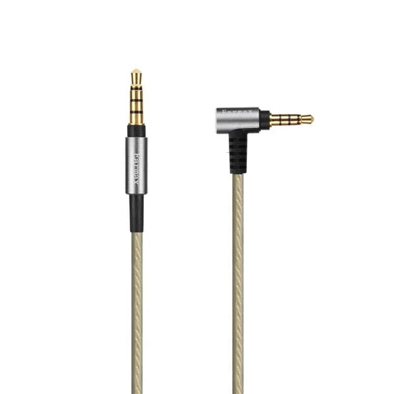 

4.4mm/2.5mm to 3.5mm Balanced Silver Plated audio Cable For Denon AH-MM300 AH-MM200 headphones