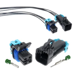 1 Set 4 Pin 12160482 12160825 Car Electronic Fuel Pump Wire Harness Socket for Buick Chevrolet GL8