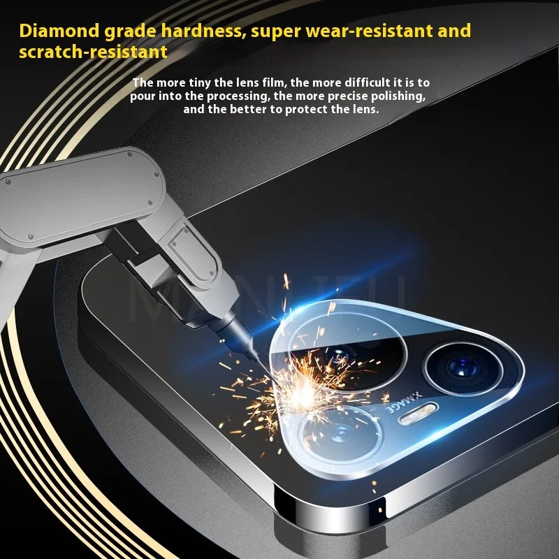 ثلاثية الأبعاد لهواوي بورا 70 برو زائد الترا حامي عدسة الكاميرا الزجاج المقسى ل Pura70Ultra عدسة الكاميرا غطاء الفيلم حماية #4