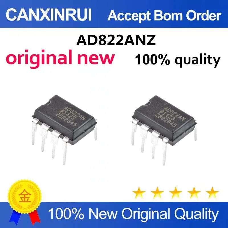 AD822ANZ AD822AN AD822 direct plug-in DIP8 high-precision operational amplifier chip quality assurance