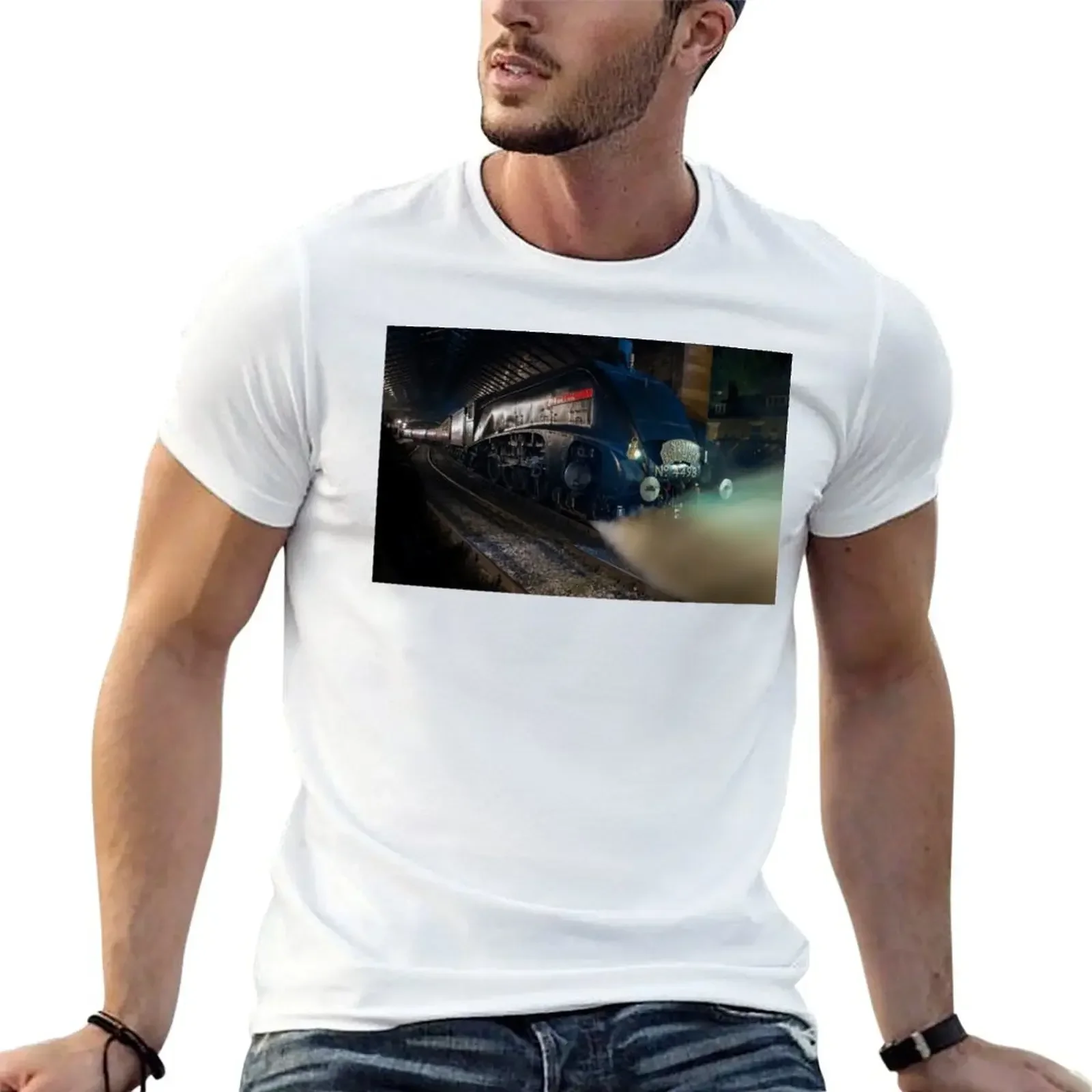 

A4, Sir Nigel Gresley T-Shirt oversizeds vintage anime shirt summer top cheap stuff mens graphic t-shirts anime