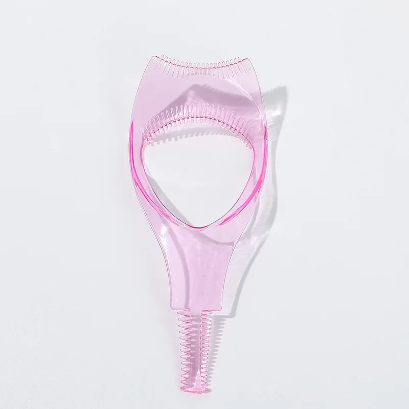 เครื่องมือขนตา 3 ใน 1 แต่งหน้ามาสคาร่าโล่ยามดัดผม Applicator ท่องเที่ยว Helper การ์ดสร้างสรรค์เครื่องมือแต่งหน้าความงามเครื่องสําอางเครื่องมือ