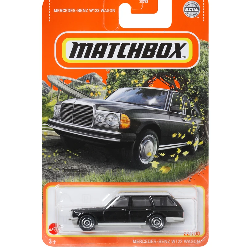 Original Matchbox Alloy Metal Car Pickup 1/64 Toyota Mazda Benz Wagon Chevy Tesla Model Y Toys for Children Engineering Vehicle