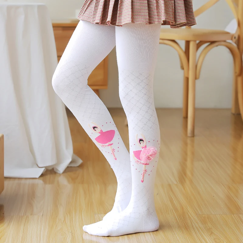 Baby girls winter legging cotton stocking for kids lovely cute children bunny cat cartoon warm infant Pantyhose patterned tights