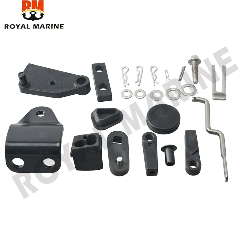 

65W-48501 Throttle &Shift Attachment Kit For Yamaha Outboard Motor 4 Stroke F25; 65W-48501-00