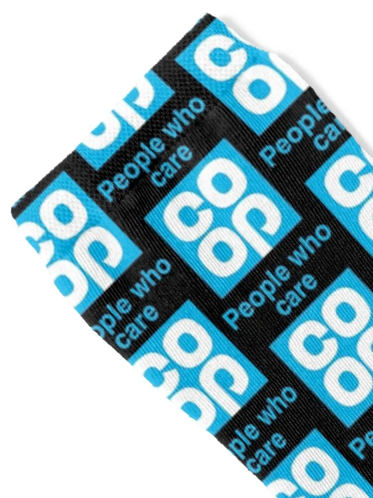 Co-op people who care Long Sleeve Socks Lots man hip hop with print Women's Socks Men's