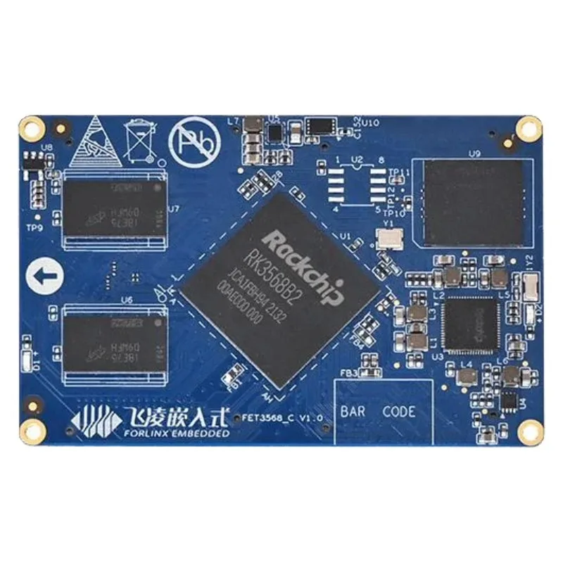 Forlinx FET3568-C RK3568 Linux/Android Debian1G  2G  4G 8G RAM System on Module Debug ROHs application industrial Debian