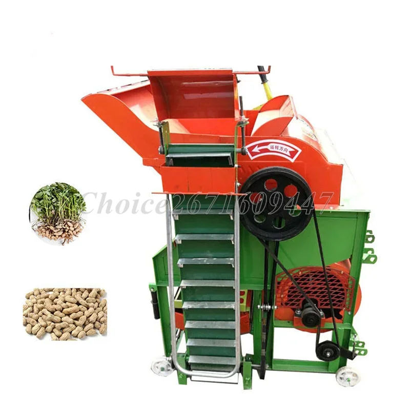 

Dry and Wet Peanut Raspberry Picker Harvester Groundnut Picking Seedling Removing Machine