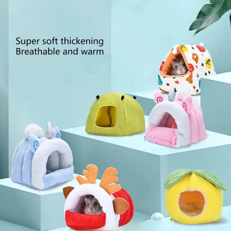 Hamac Chaud En Coton Pour Petits Animaux Compagnie, Lit De Accent De Sommeil Pour Cochons D'Indde, Accessoires Maison