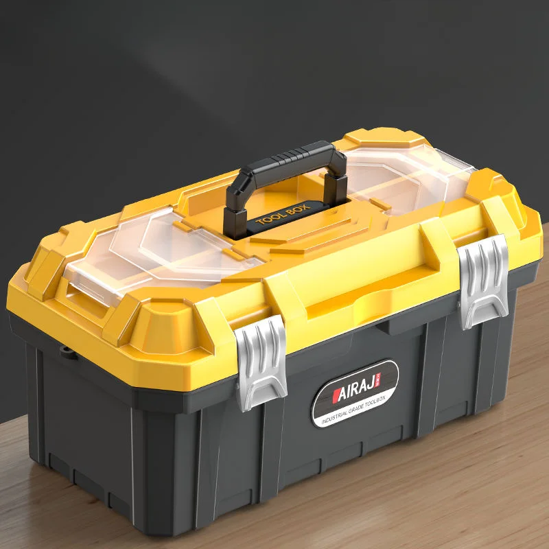 Hardware tools thickened storage box Hardware large industrial-grade household vehicle multi-function maintenance toolbox