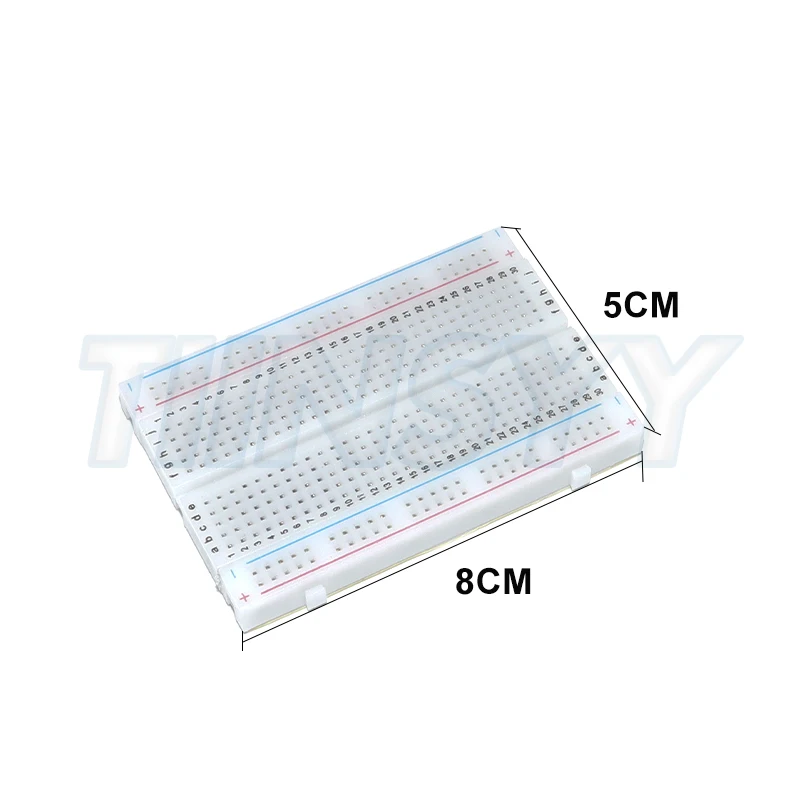 MB-102 Breadboard 400 830 Points Solderless PCB Bread Board Jumper Wire Cable Prototype Board DIY for Arduino Kit
