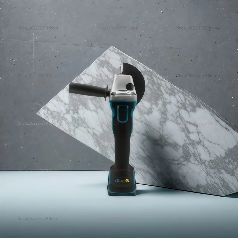 Беспроводная бесщеточная электрическая угловая шлифовальная машина 18 В перезаряжаемый электроинструмент для DIY деревообработки резки металла