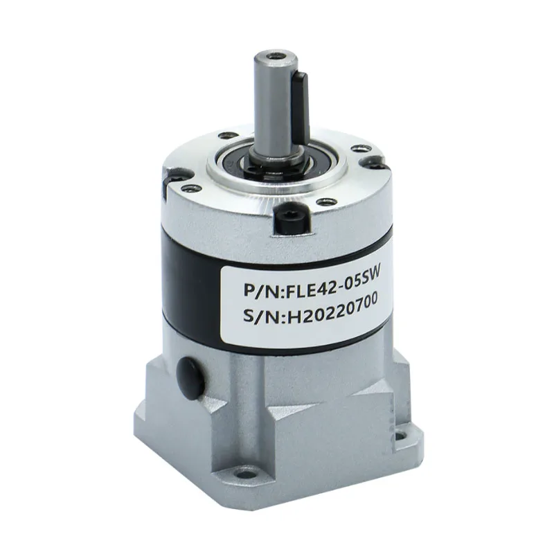 High Precision Planetary Gearbox Speed Reducer for 42 Stepper Motor FLE42-LSW Ratio 4/5/10/20/25/50 Input 5mm Output 8mm For CNC