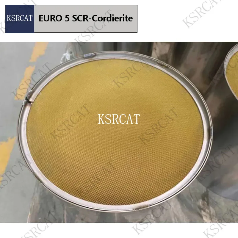 EURO 5 انبعاث محرك الديزل SCR 239*330 مللي متر تنقية العادم الاختيارية الحفاز الديزل المحول الحفاز