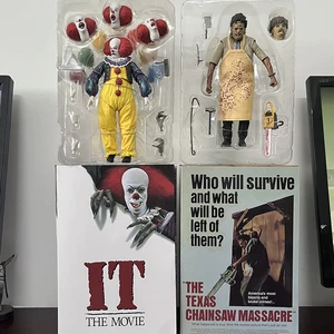 Neca Pennywise Leatherface Action Figure, Joker Stephen King Clown Ultimate Horror Toy Doll, Model Birthday Gift Main Main Sales Joker - №10