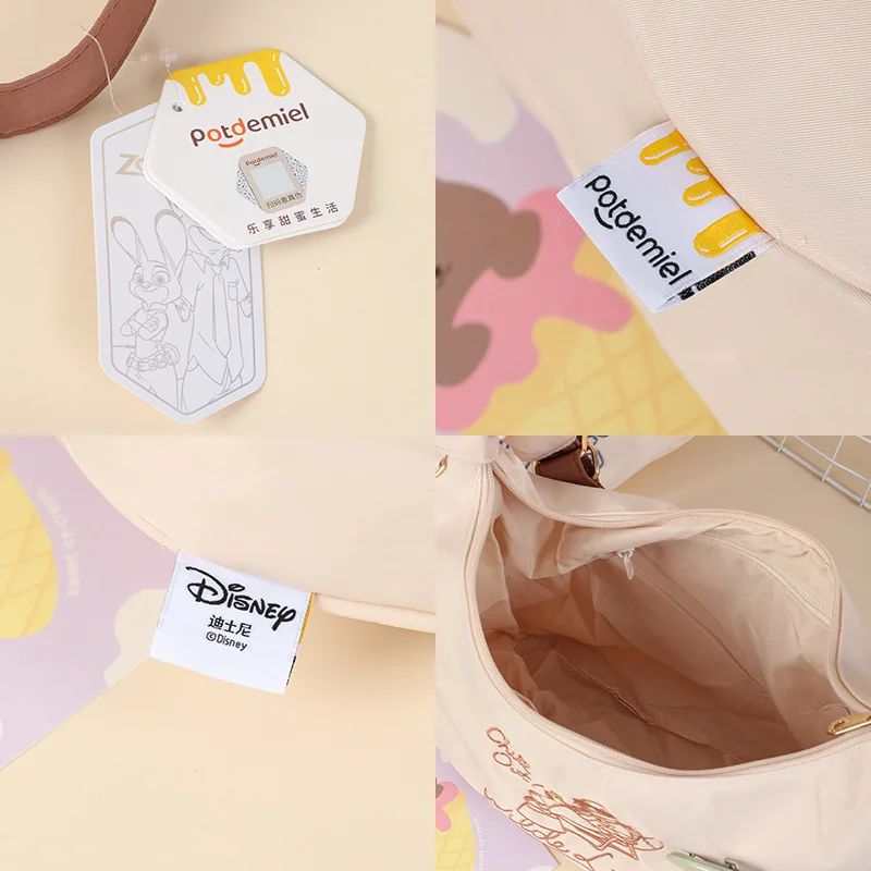 Disney Stitch Strawberry Bear Summer Shoulder Bag Coin Purse Outdoor Commuter Bag - Cute Cartoon Bag Gift For Girls