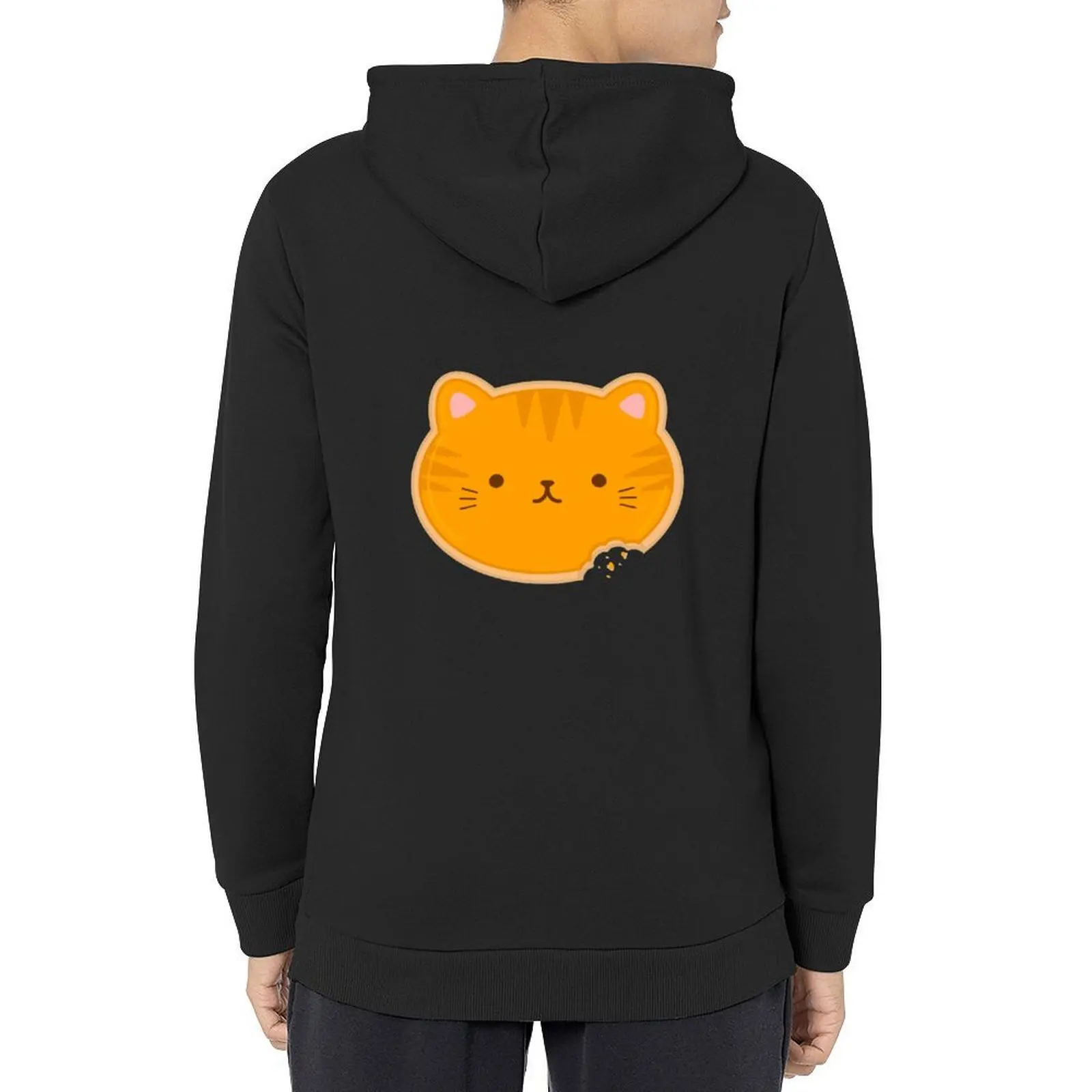 

Cute Cat Cookie Hoodie korean style clothes clothes for men men wear mens designer clothes anime hoodie
