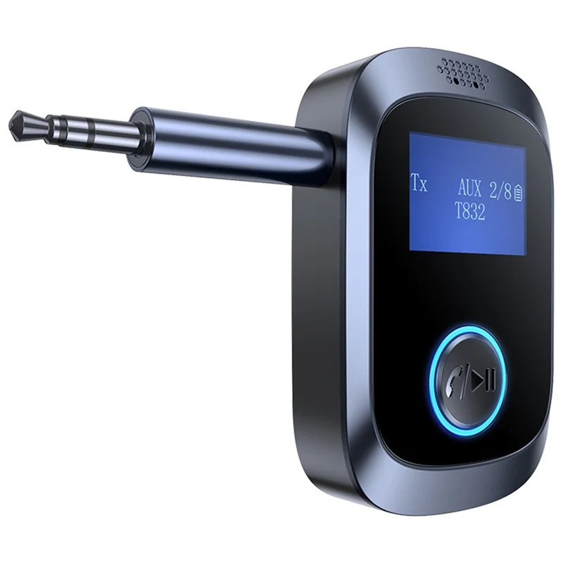M07K-AUX Adattatore per auto Bluetooth 5.4 Ricevitore Bluetooth Ricevitore audio wireless per musica/chiamate in vivavoce