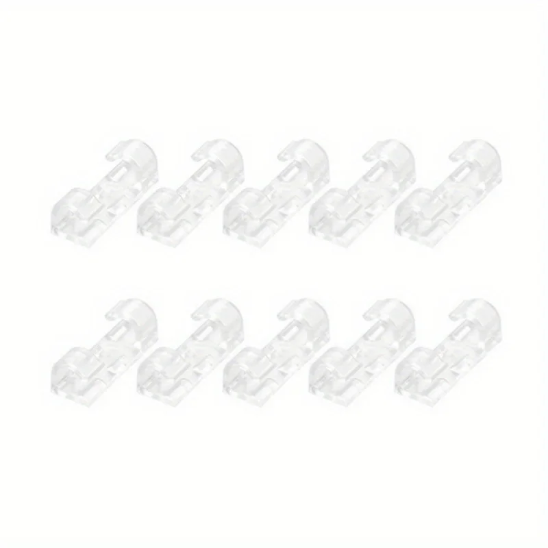 20PCS Cable Organizer Clips Cable Management Desktop & Workstation Wire Manager Cord Holder USB Charging Data Line Winder