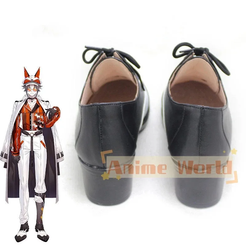 2025 11 Mysta Rias أحذية تنكرية باللون الأسود والأبيض أحذية كرنفال الهالوين مصنوعة حسب الطلب