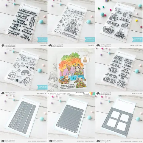 2024 Metallskärmönster och stämpel för scrapbooking, övning i praktiska DIY-projekt, albumdekor, korthantverksstansar 10 best sales fantasifulla stämplar - №8