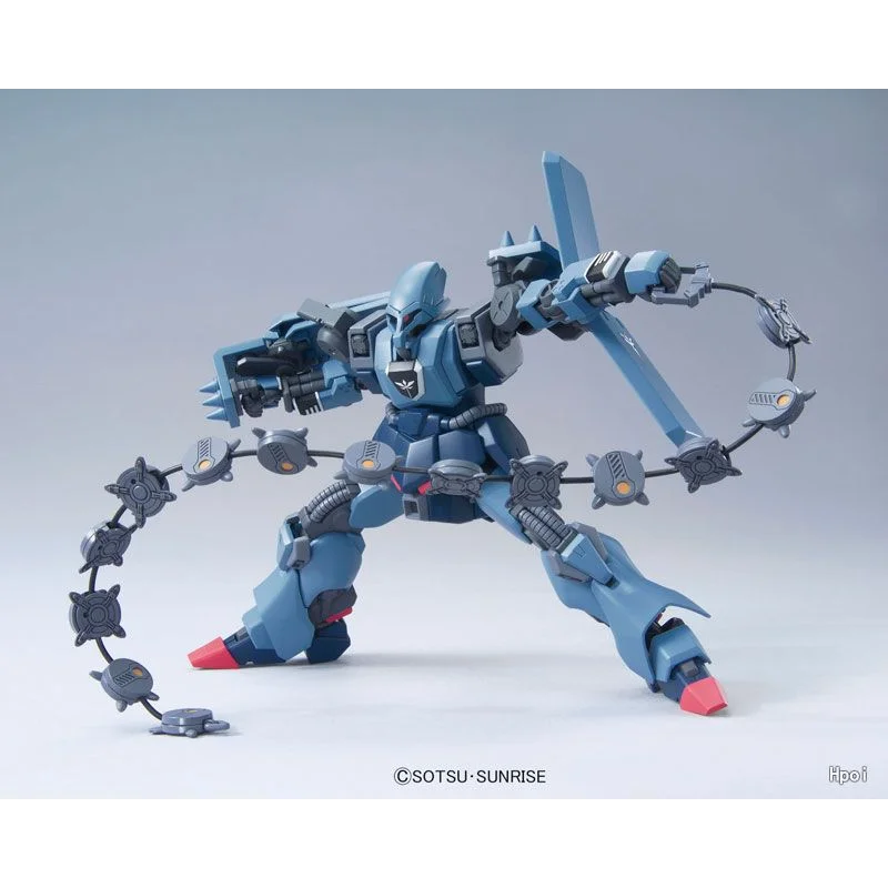 BANDAI HG HGUC 1/144 AMX-101E Schuzrum-Galluss Action Figures Mobile Suit Gundam UNICORN Anime Model Kit Toys for Boys