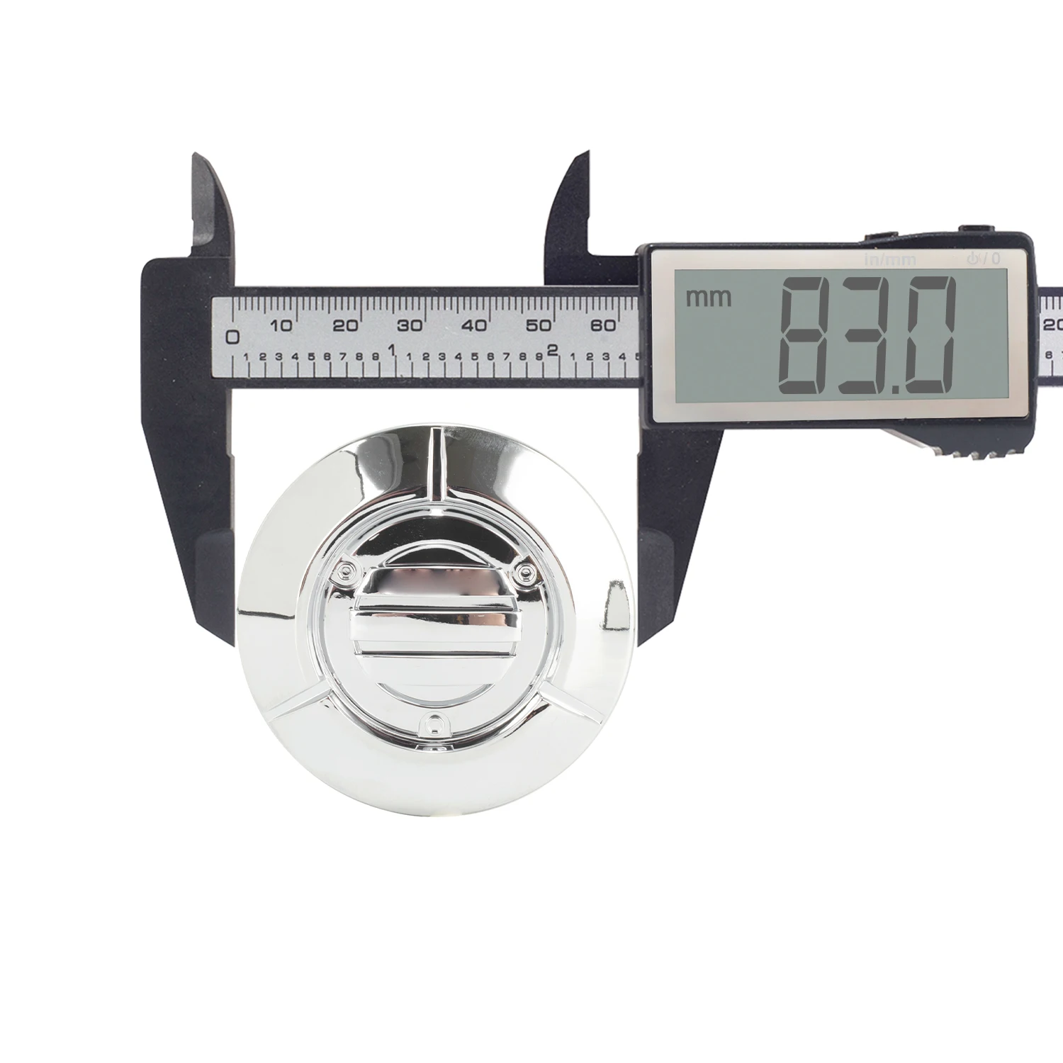 CF Performance 2/4 Stück 83 mm/3,27 Zoll Außendurchmesser 76 mm/2,99 Zoll Innendurchmesser Radnabenkappe für 2005–2013 Yukon 2015–2025 Tahoe Autofelgen 88963143 Radkappe – Detail 4