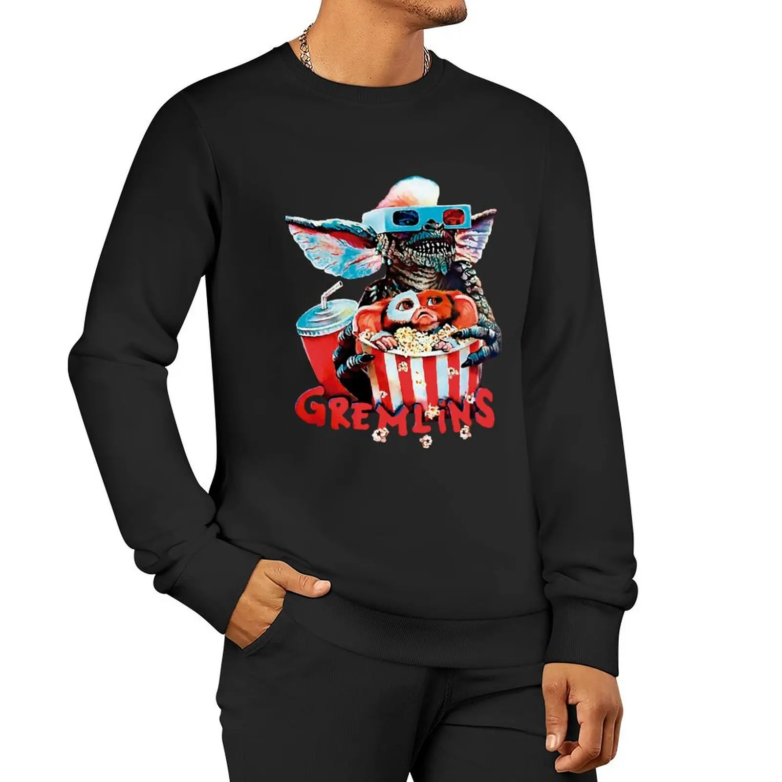 

GREMLINS Pullover Hoodie tracksuits men's clothes anime sweatshirt