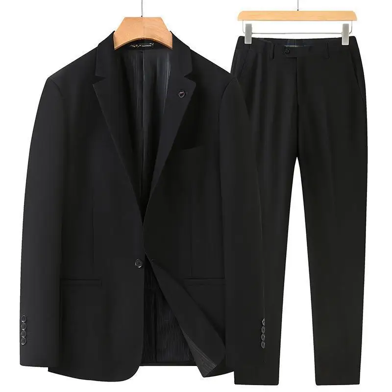 Lin3045-Men business professional formal casual small suit