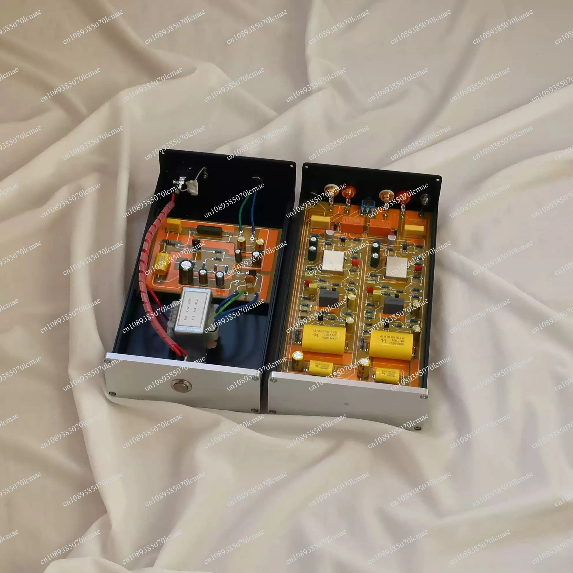 High-end Split MM/MC Phono Amplifier Vinyl Phono Amplifier Discrete Components Class A Circuit(MM:40dB.MC:60dB(MM:85dB.MC:75dB