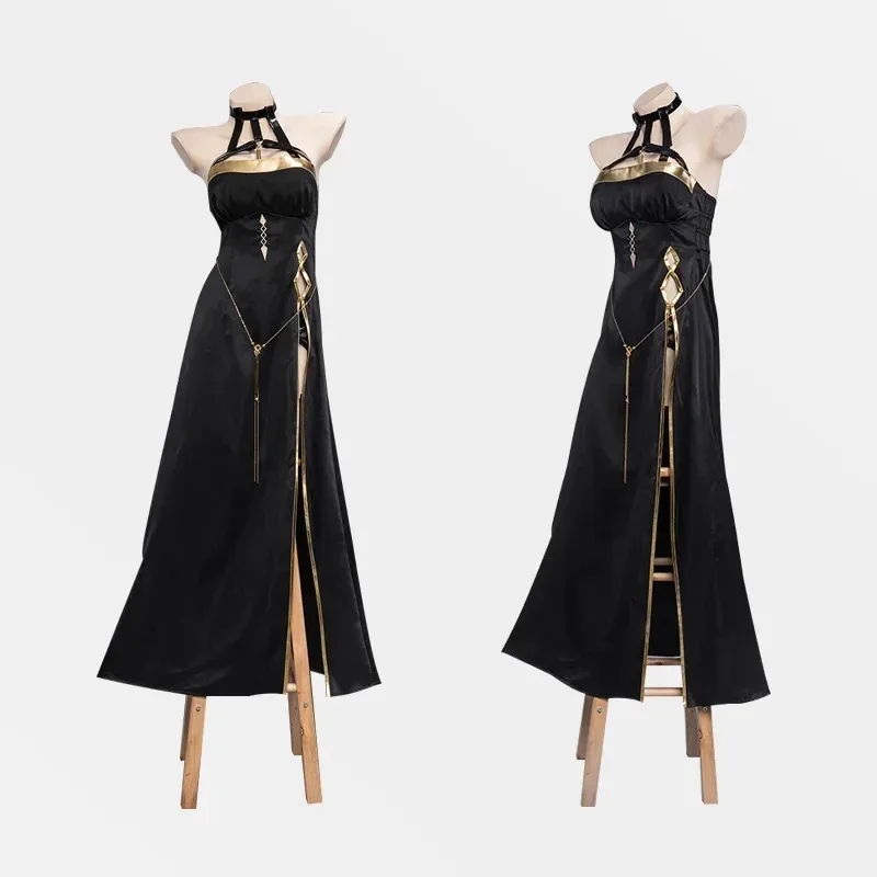 

Взрослый Косплей Аня Форгер Костюм Черное Платье Полный Комплект Розовый Парик Хэллоуин Рождество Coser Женская Одежда Для Вечеринок 2025 Горячая Распродажа ty'4