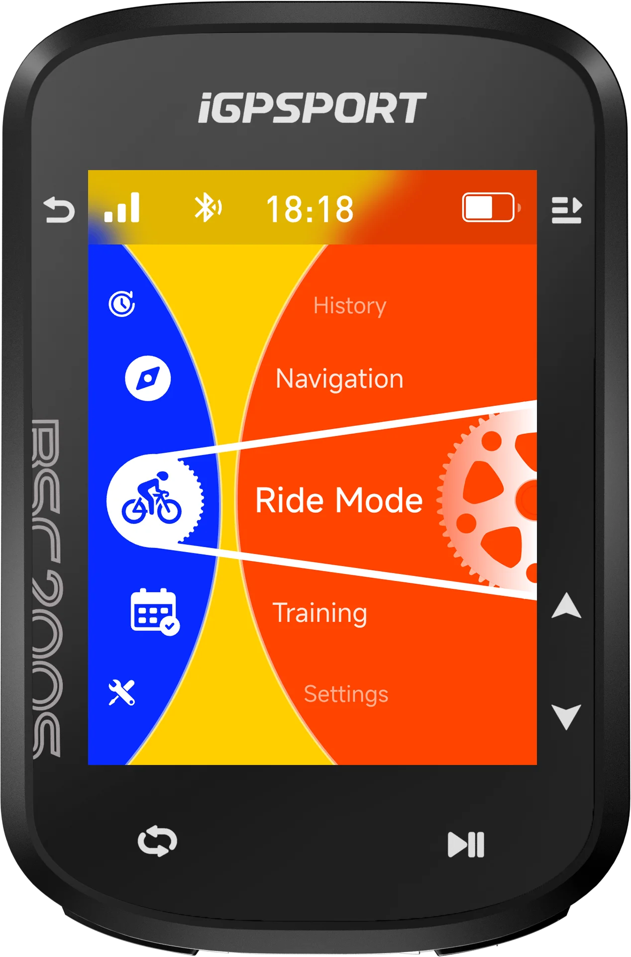 iGPSPORT BSC200S GPS Route Navigation Bike Computer Colorful Screen Wireless Bicycle Speedometer Cycling Odometer Bluetooth Ant+