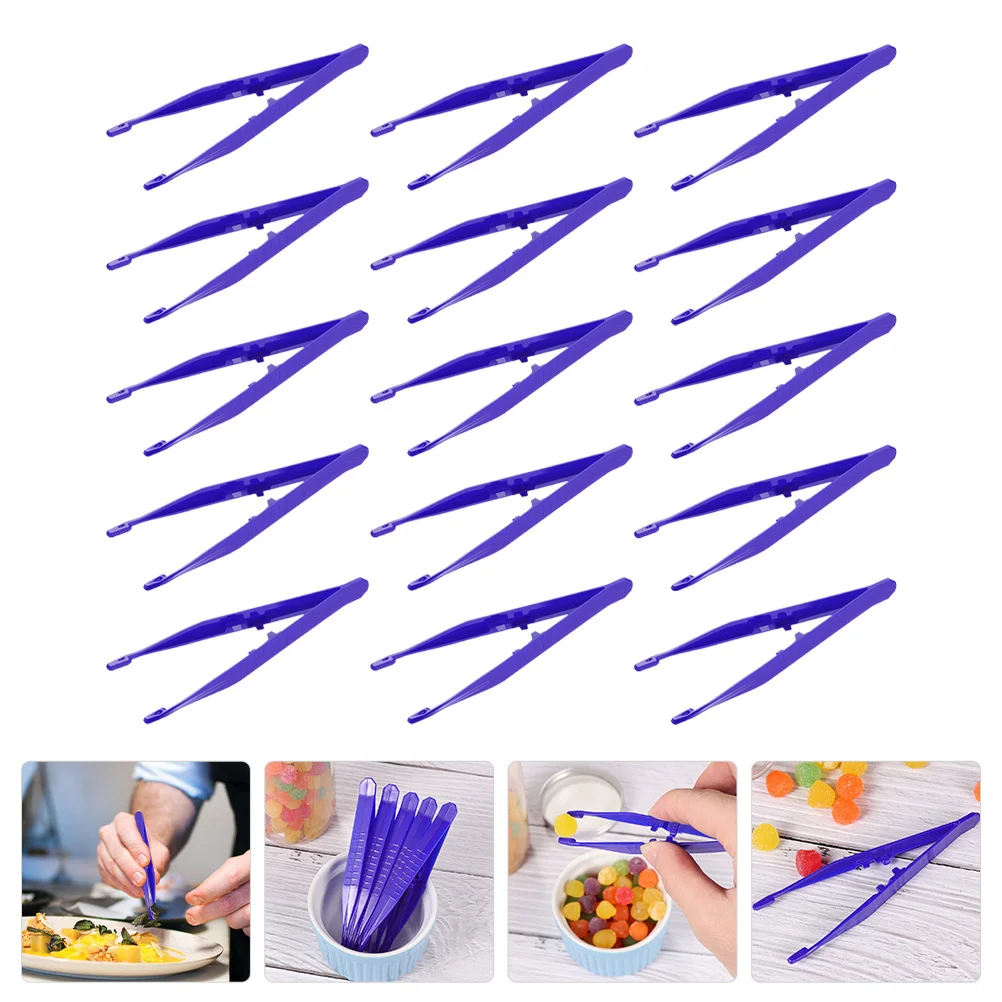 15 pezzi di plastica usa e getta strumenti artigianali per bambini perline pinzette per perline di plastica progetti fai da te pronto soccorso casa scuola aule