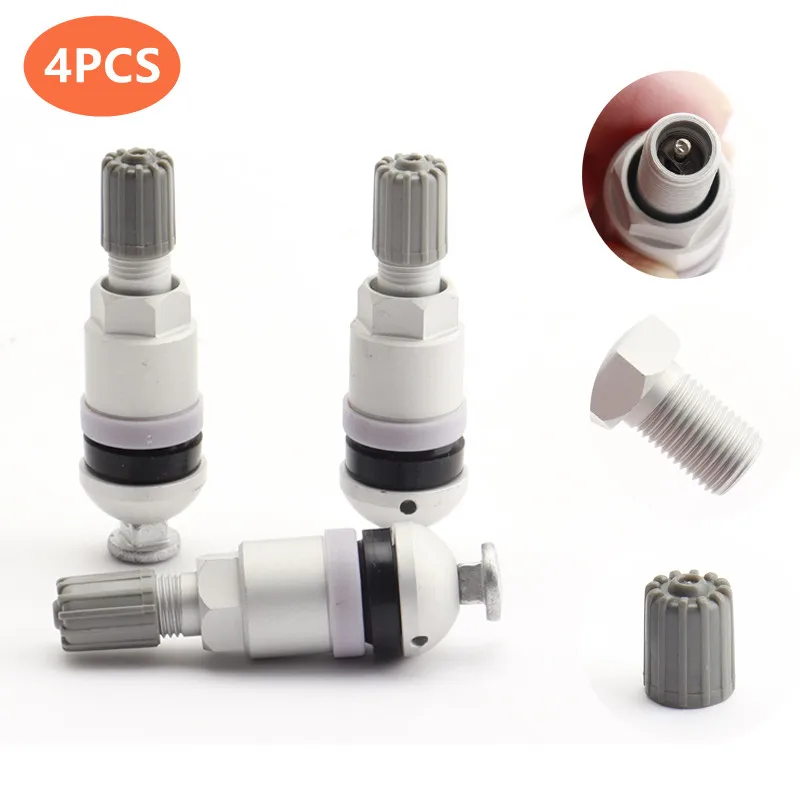 

4pcs/set,TPMS Tire Valves for BMW, for Audi, for Porsche Cayenne, for Maserati,Alloy Tubeless Valve Tyre TPMS valve stem