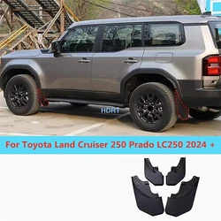 Accessori per lo Styling dell'auto anteriore posteriore pneumatico impermeabile paraspruzzi parafango copertura per Toyota Land Cruiser 250 Prado LC250 2024 +