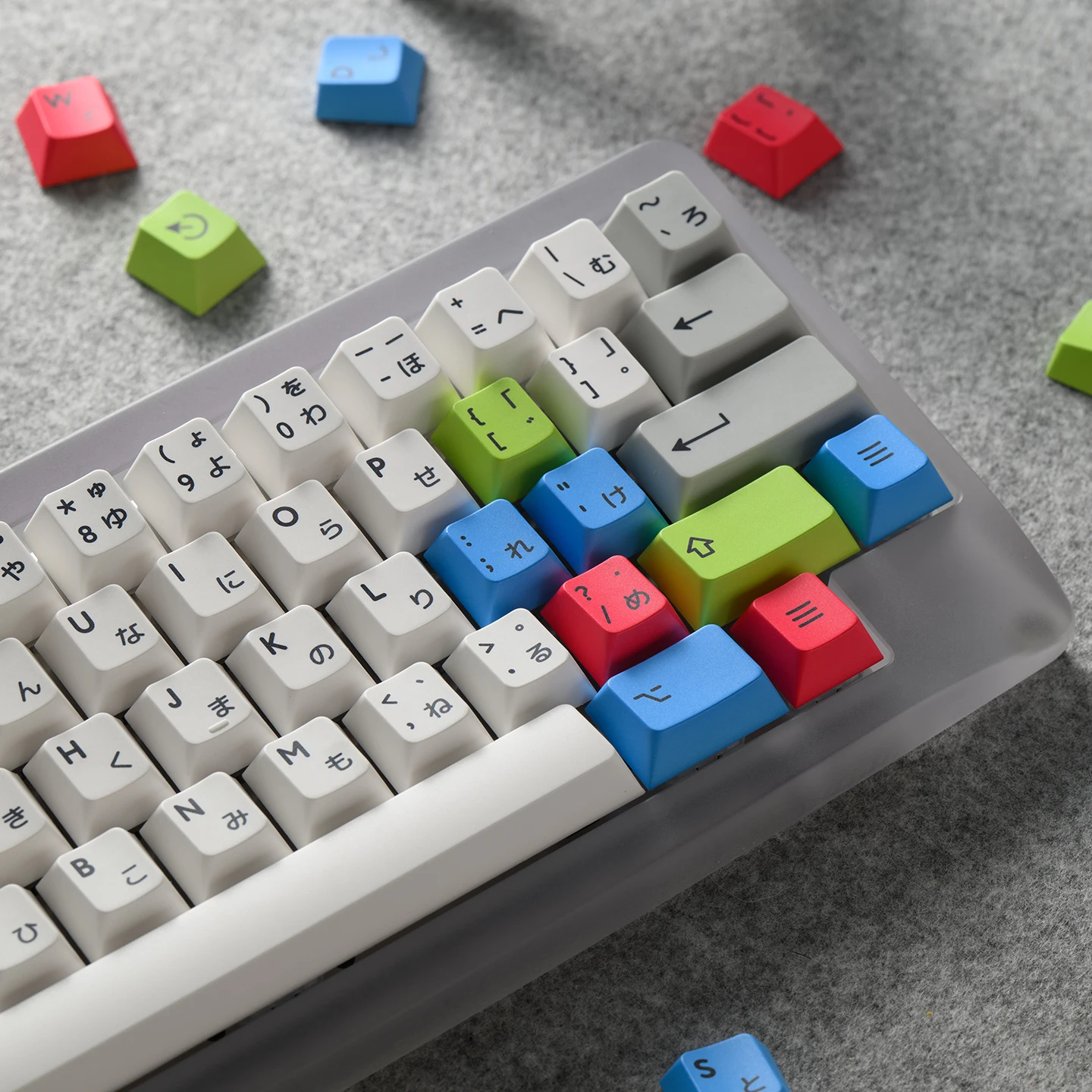 PBTfans Moderne Japanse Desko Keycap Hot Sublimatie PBT Originele Fabriek Keycaps PC Esports Laptop Gaming Mechanisch Toetsenbord