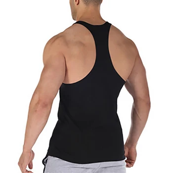 ANIMAL Letter Printed Gym Clothing Mens Bodybuilding Fitness Tank Top Cotton Raceback Stringer Singlets Workout Sleeveless Shirt 5