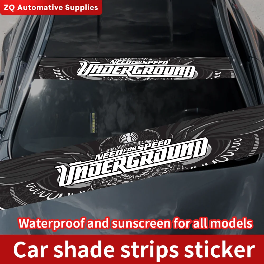 

NEED FOR SPEED Car Front Rear Windshield Decor Window Vinyl Waterproof Decal Windscreen Banner Decal Window Sticker Accessories