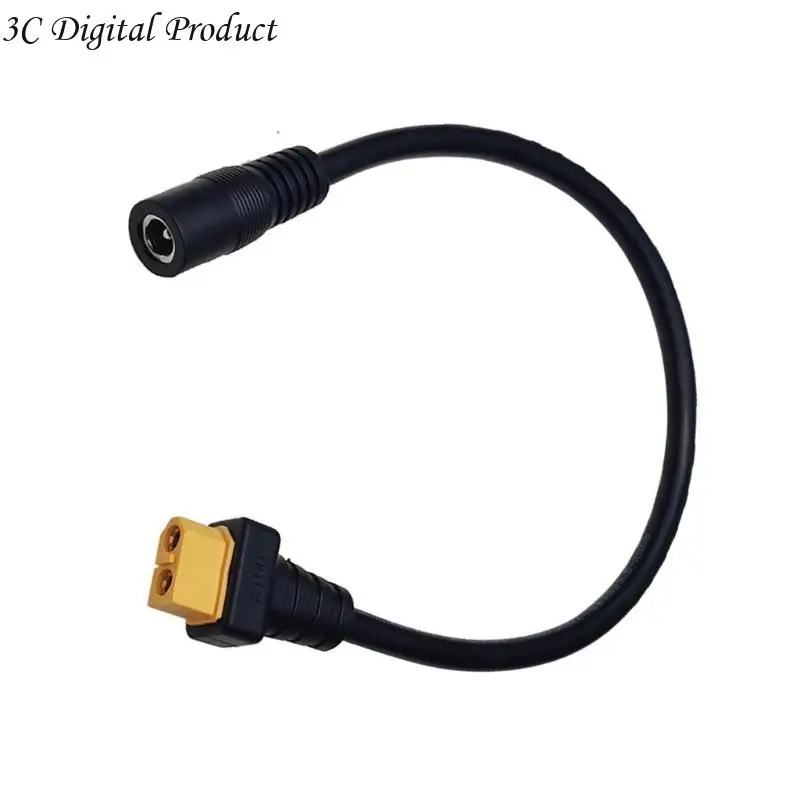 XT60 Женский до DC5525 Женская зарядка кабель 12AWG для использования возобновляемых источников энергии Q84A