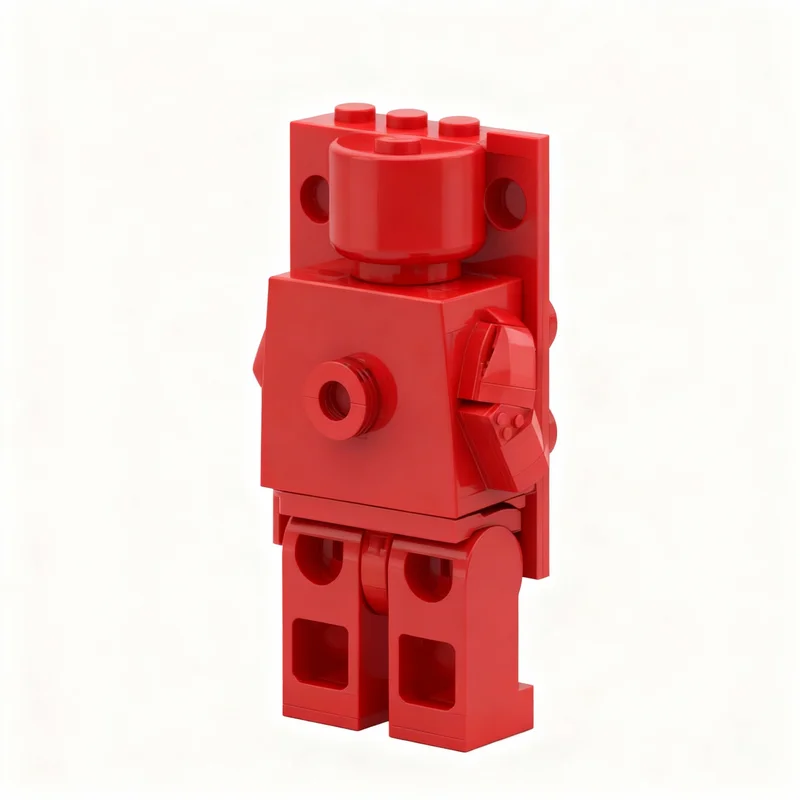 1037 Piezas MOC, Bloques de Construcción de Modelos de Disfraces de Minifiguras a Escala, Juguete de Construcción, Manualidades Creativas, Idea de Regalos de Navidad, Educación para Niños