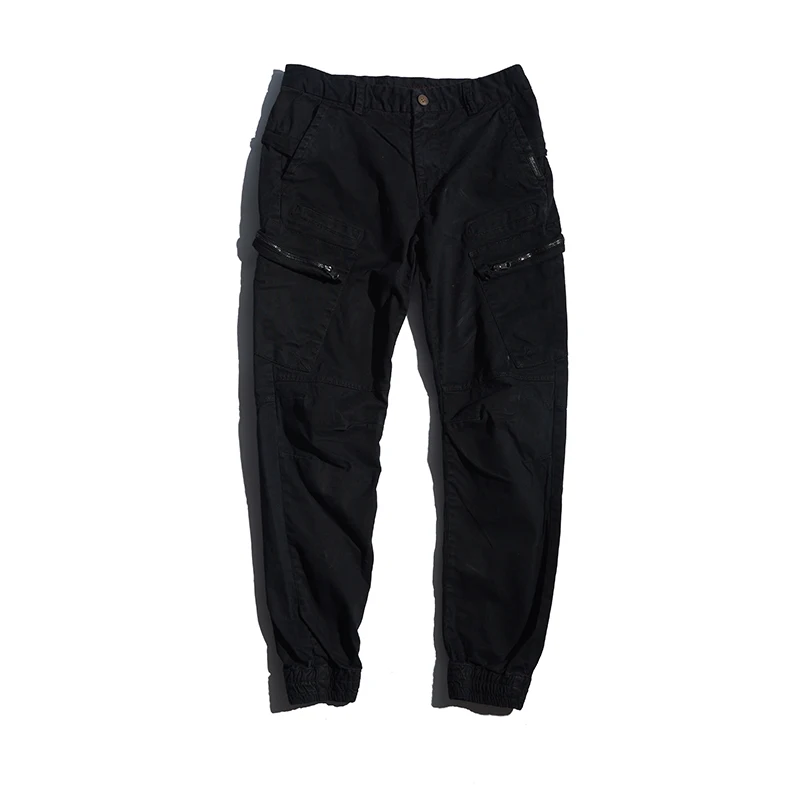 CAAYU Mens Cargo Pants Men Fashion 2022 Joggers Male Hip Hop Japanese Streetwear Trousers Jogging Casual ArmyGreen Pants for Men