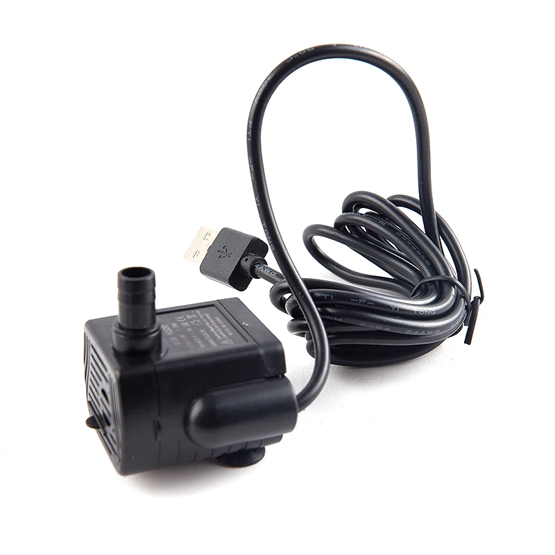 USB Water Pump Mini DIY Aquarium Filter Low Noise Brushless Motor Pump Aquarium Accessories Submersible Water Cycle For Fish Pet